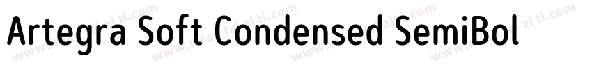 Artegra Soft Condensed SemiBold字体转换